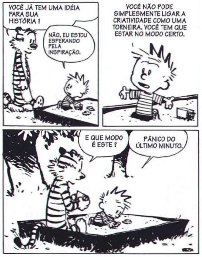 Calvin sobre criatividade